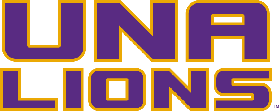 North Alabama Lions 2012-2018 Wordmark Logo diy DTF decal sticker